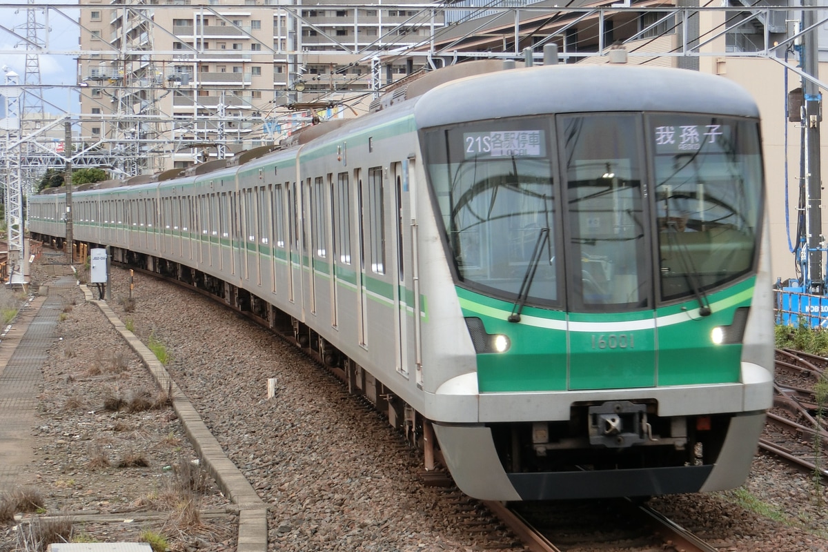 東京メトロ 綾瀬検車区 16000系 16101F