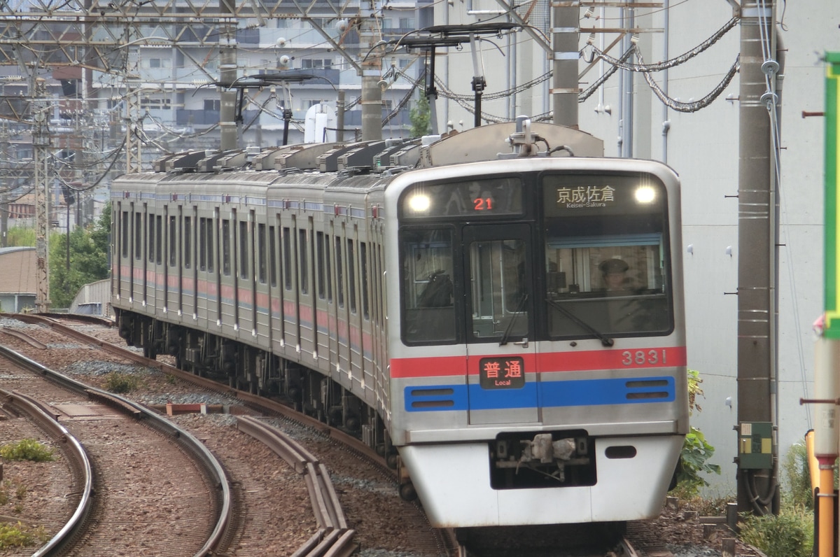 京成電鉄 宗吾車両基地 3700形 3838F