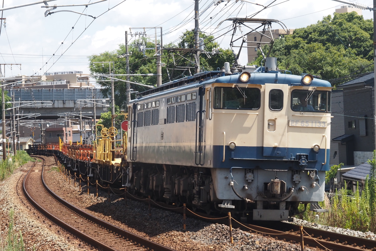 JR西日本 下関総合車両所運用検修センター EF65 1133