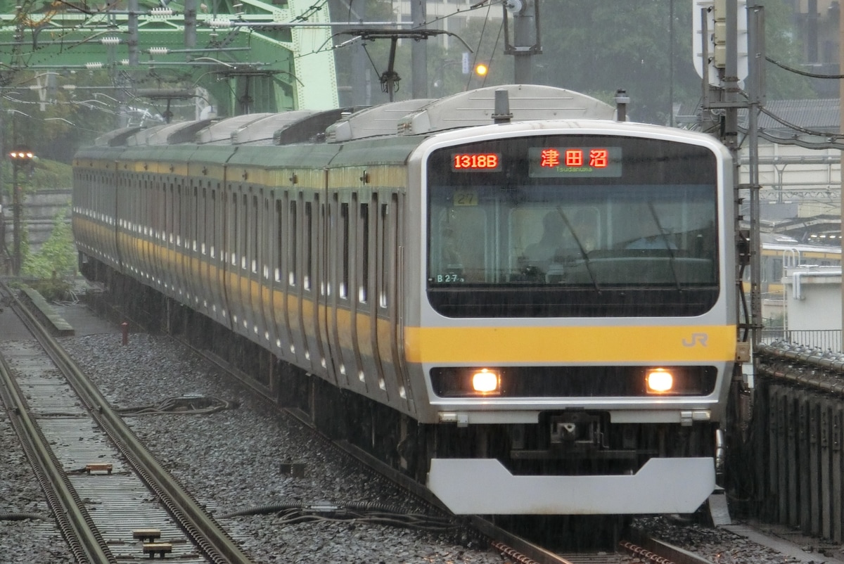 JR東日本 三鷹車両センター E231系 ミツB27編成