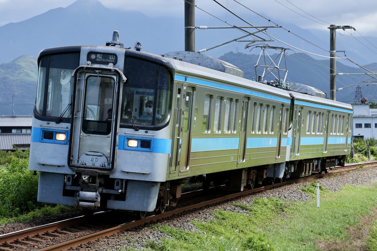 JR四国 松山運転所 7000系 7108