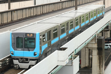埼玉新都市交通 2000系 加茂宮～鉄道博物館間付近