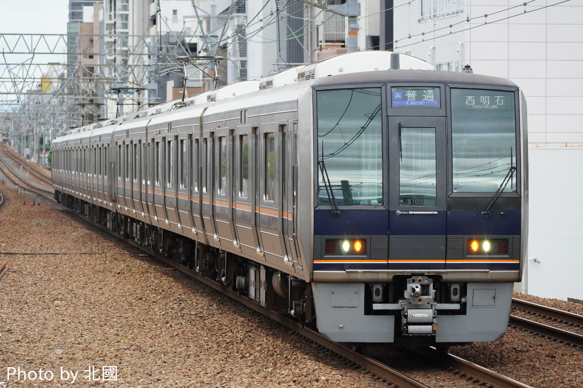 JR西日本 網干総合車両所明石支所 207系 S10編成
