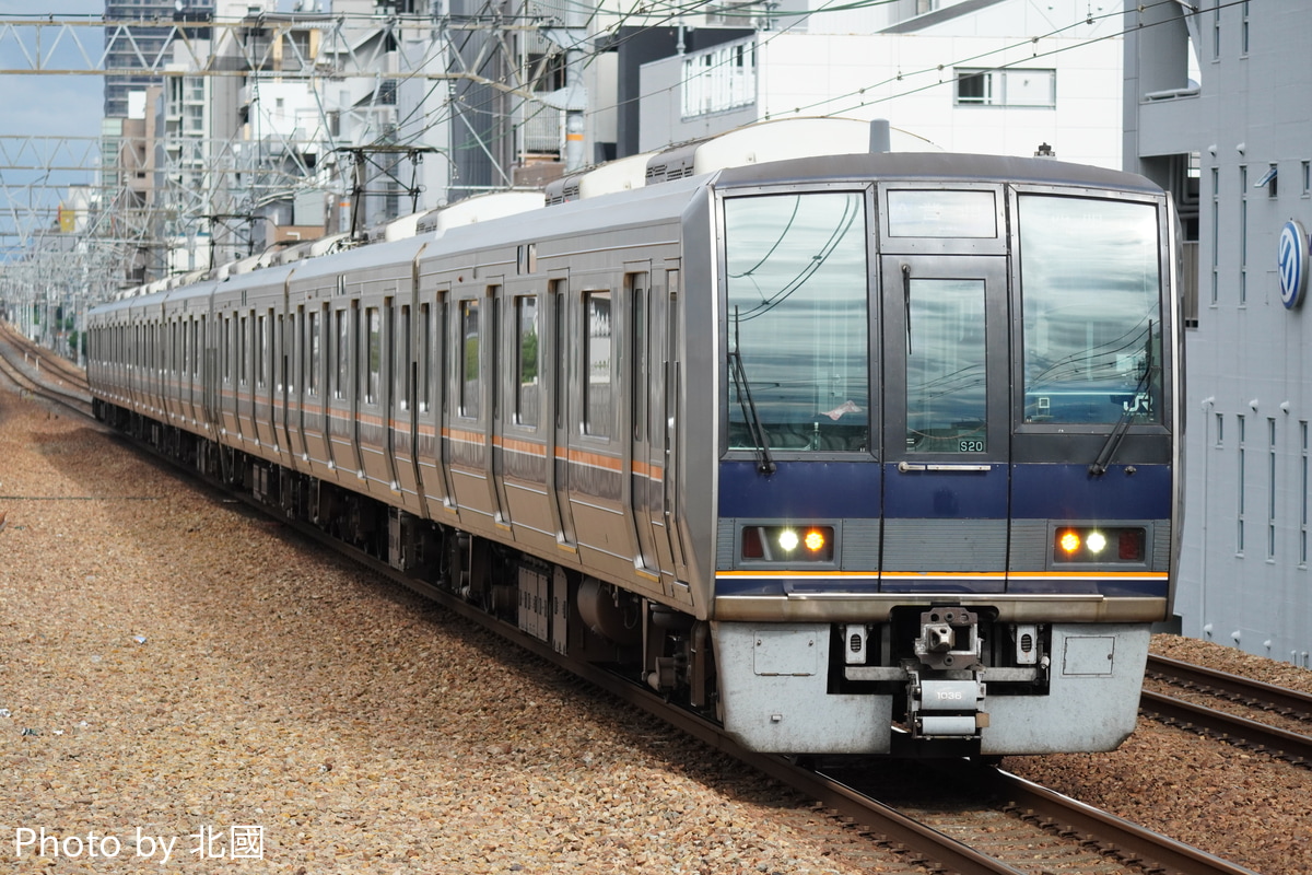 JR西日本 網干総合車両所明石支所 207系 S20編成