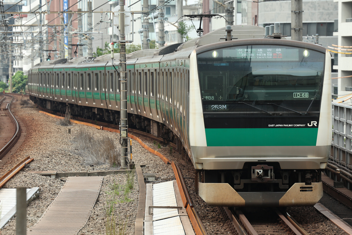 JR東日本 川越車両センター E233系 ハエ138編成