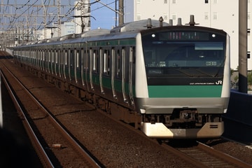 JR東日本 E233系 東雲駅付近