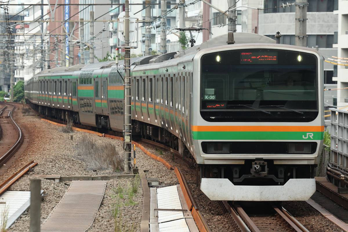 JR東日本 国府津車両センター E231系 コツK-30編成
