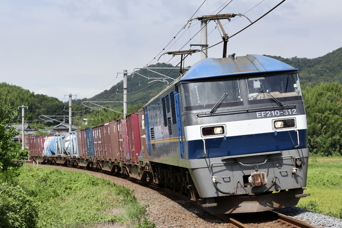 JR貨物 岡山機関区 EF210形 312