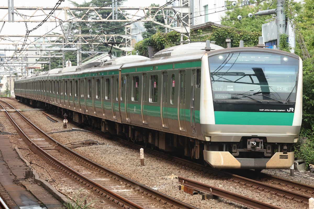 JR東日本 川越車両センター E233系 ハエ116編成