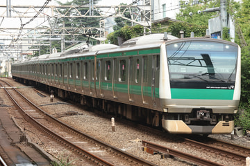 JR東日本 E233系 原宿駅付近