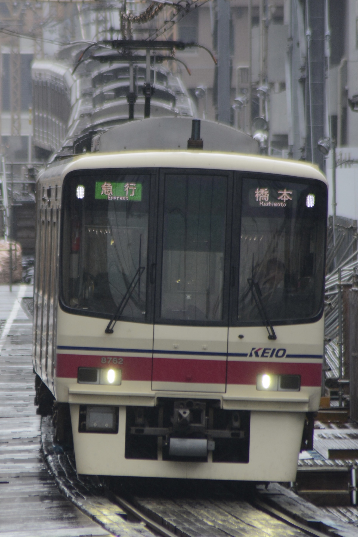 京王電鉄 若葉台検車区 8000系 8712F
