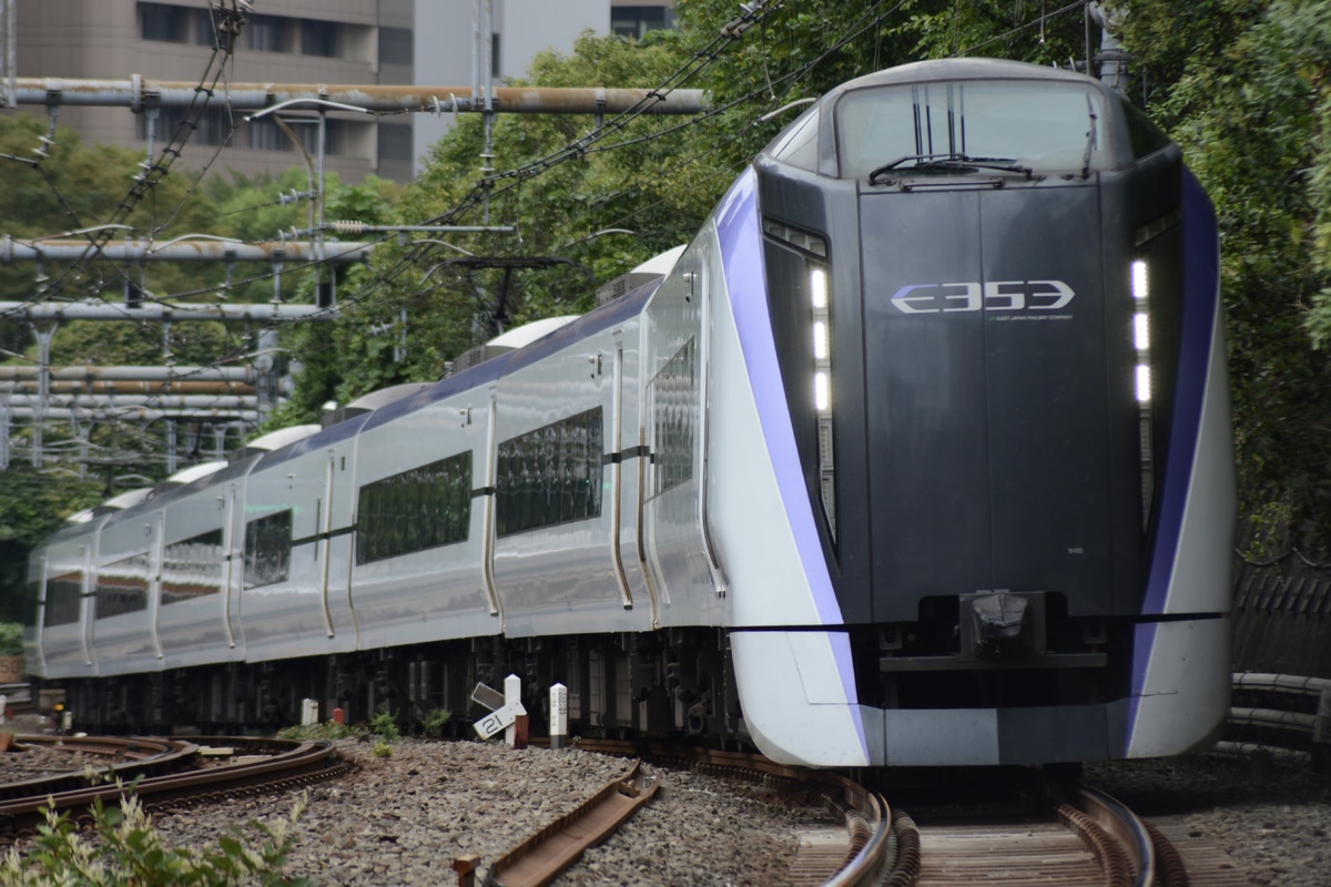 JR東日本 松本車両ベース E353系 モトS105編成