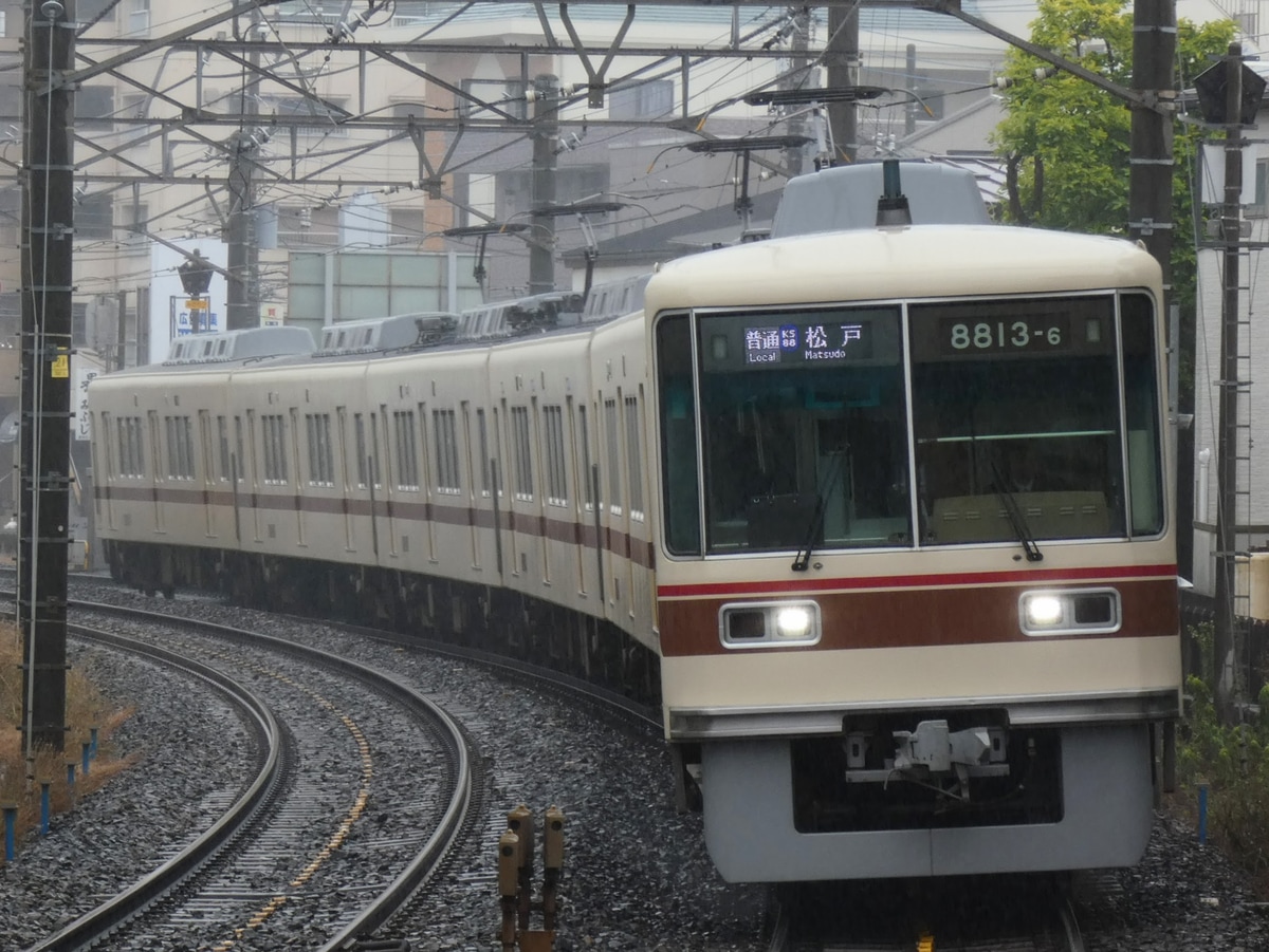 京成電鉄 くぬぎ山車両基地 8800形 8813f