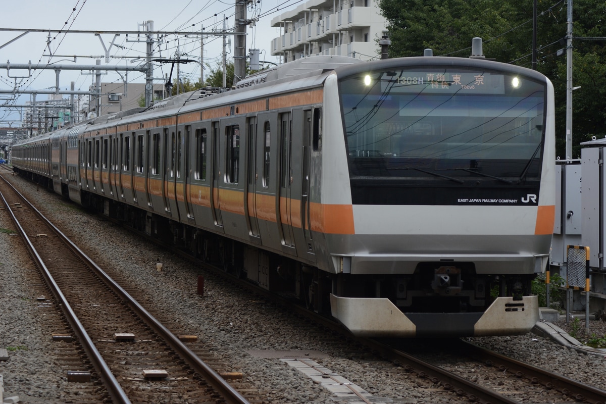 JR東日本 豊田車両ベース E233系 トタT11編成