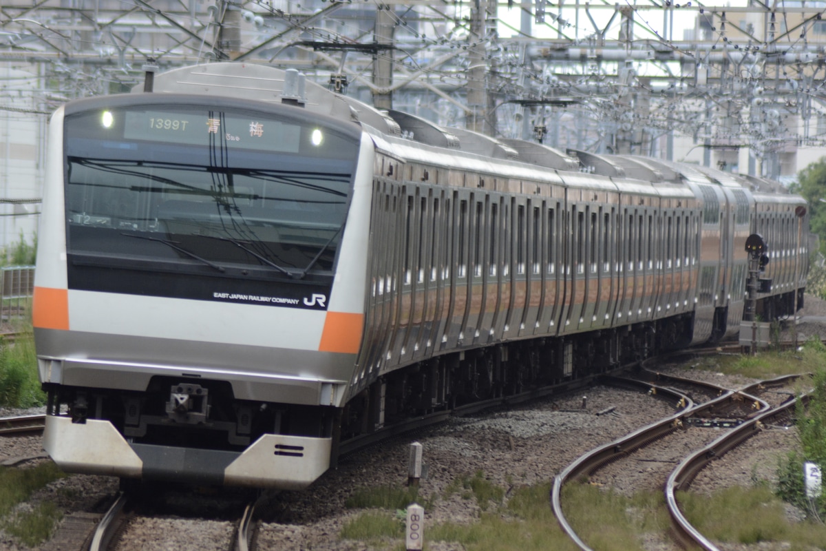 JR東日本 豊田車両ベース E233系 トタT2編成