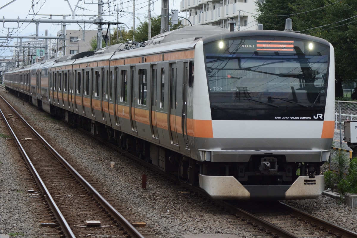 JR東日本 豊田車両ベース E233系 トタT22編成
