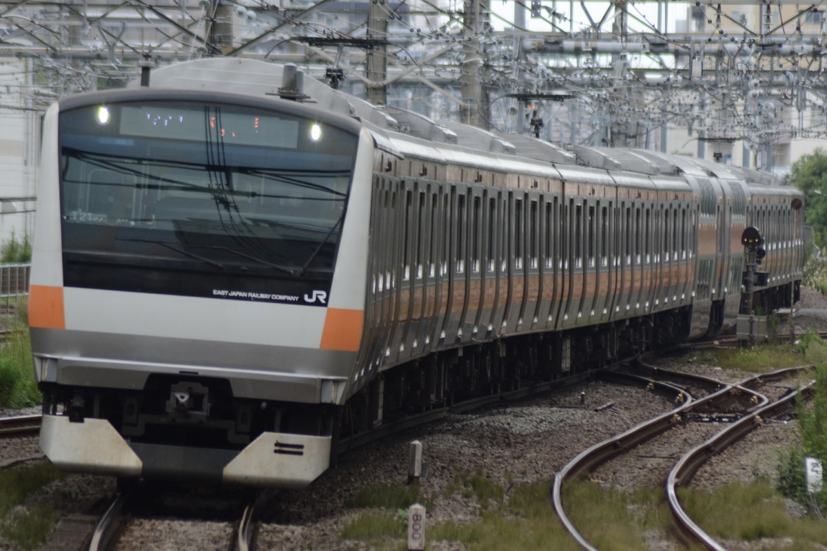 JR東日本 豊田車両ベース E233系 トタT21編成