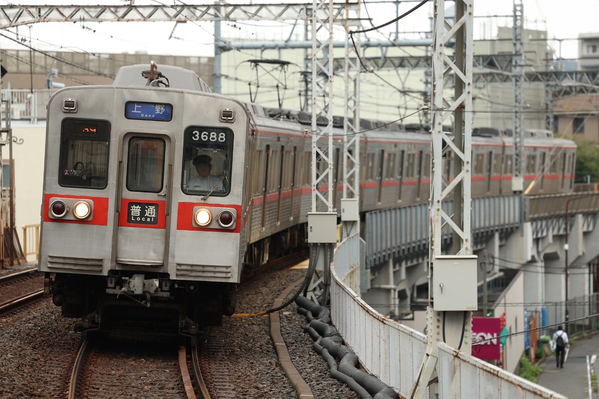 京成電鉄 宗吾車両基地 3600形 3688編成