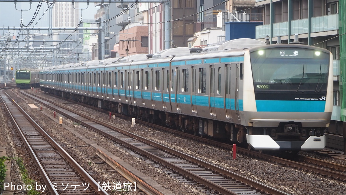 JR東日本 さいたま車両センター E233系 サイ133編成