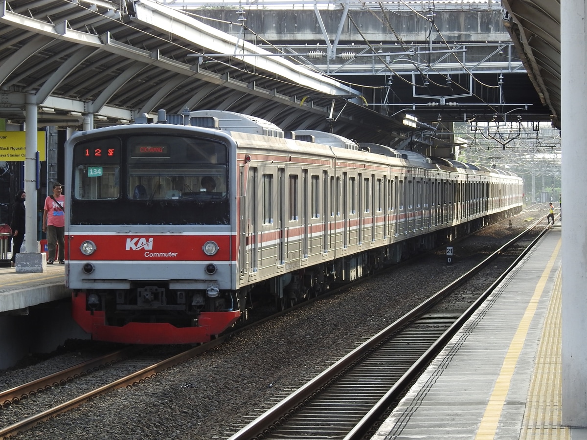 KAI Commuter DEPOK車両センター 205系 DP134編成