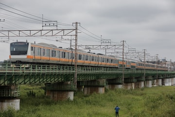 JR東日本E233系トタH44編成を日野～立川間で撮影した画像