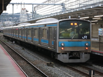 JR西日本 205系 京都駅付近