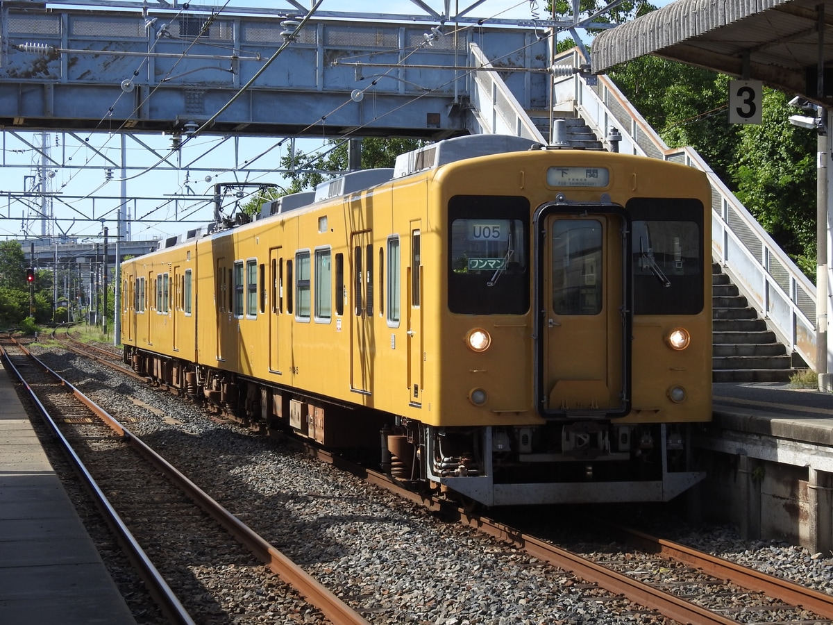 JR西日本 下関総合車両所運用検修センター 105系 U05編成