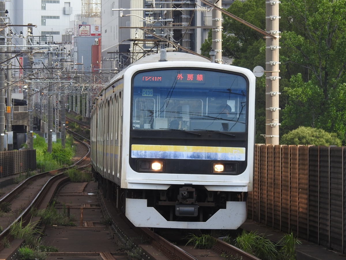 JR東日本 幕張車両センター 209系 C439編成