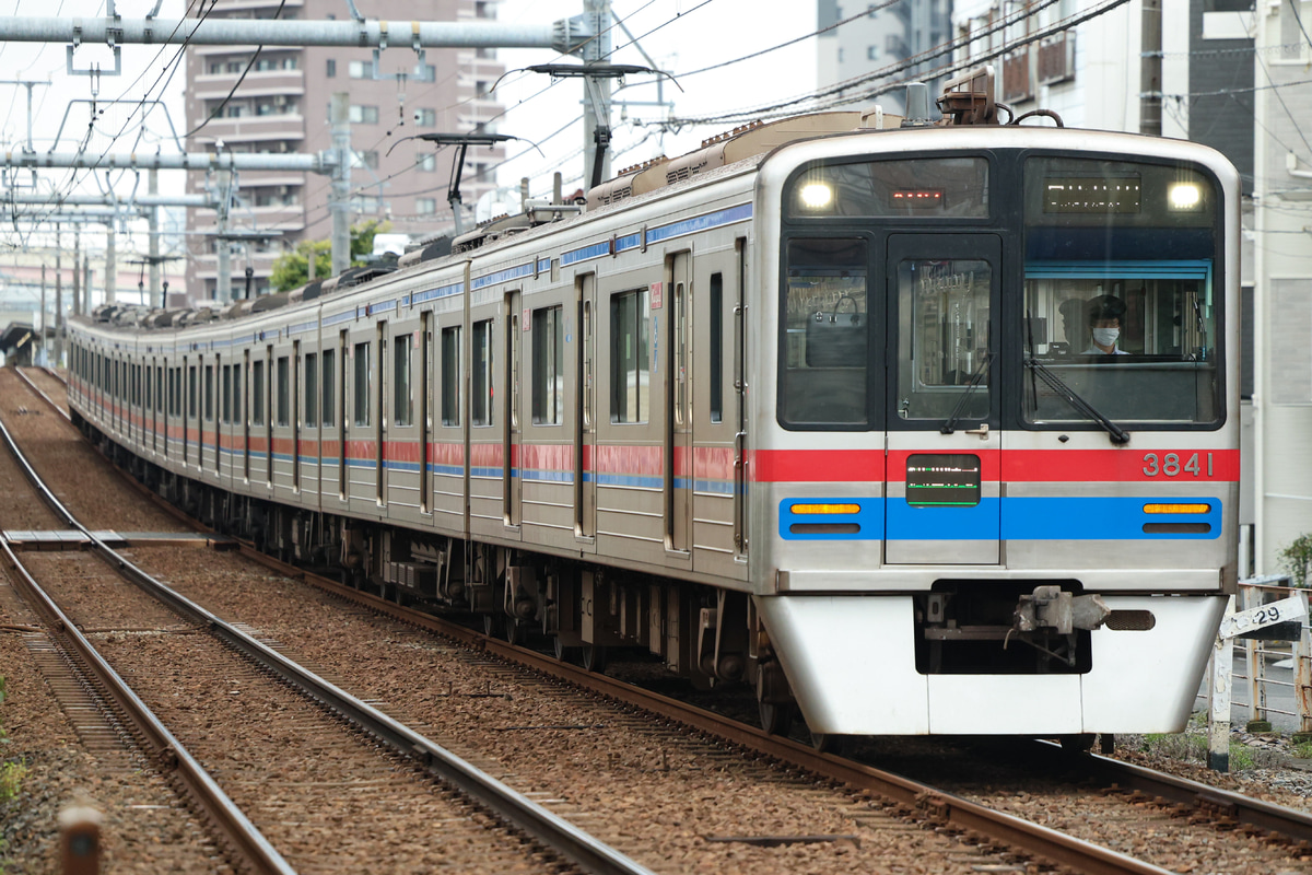 京成電鉄 宗吾車両基地 3700形 3848編成