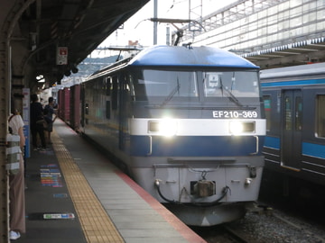 JR貨物 EF210 京都駅付近