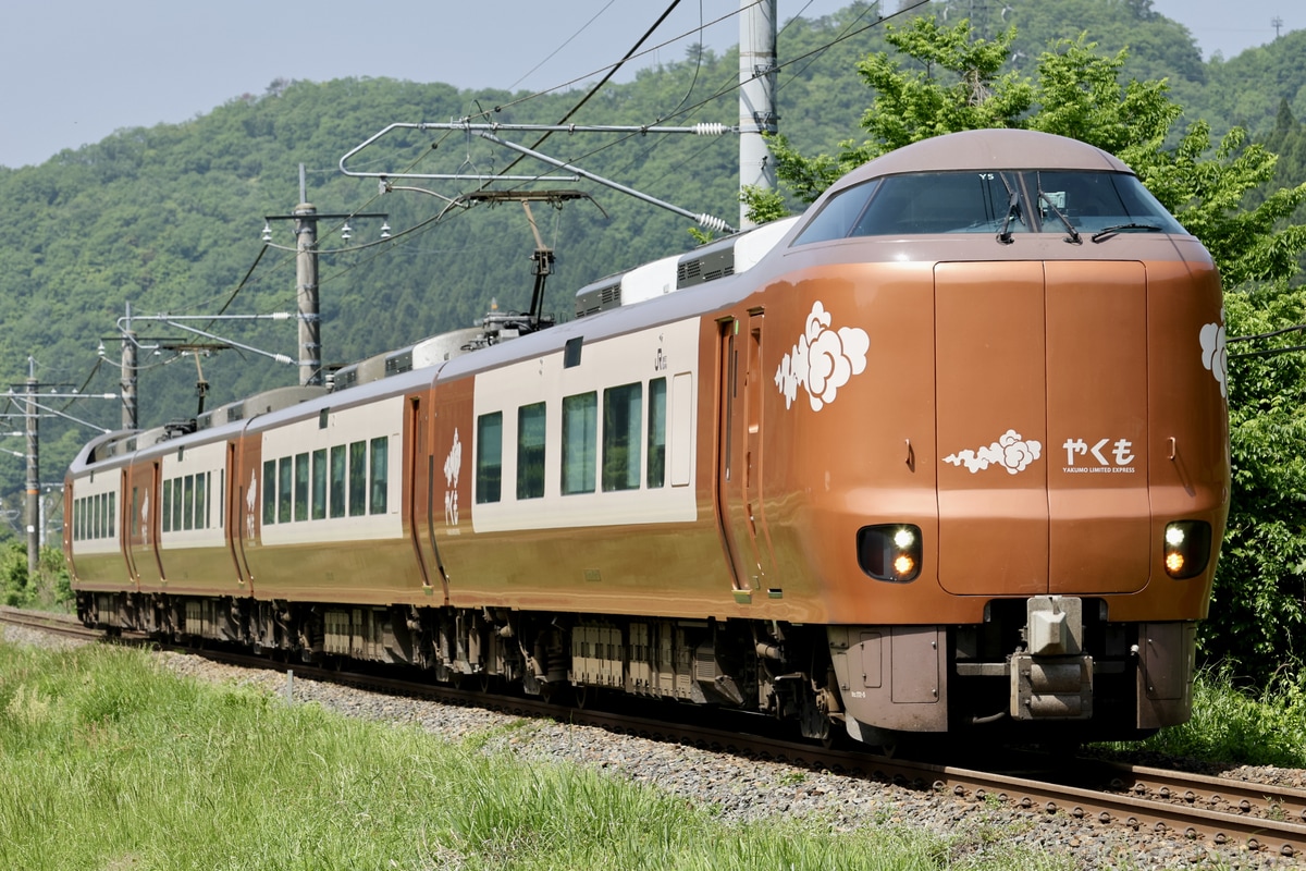 JR西日本 後藤総合車両所出雲支所 273系 Y5編成