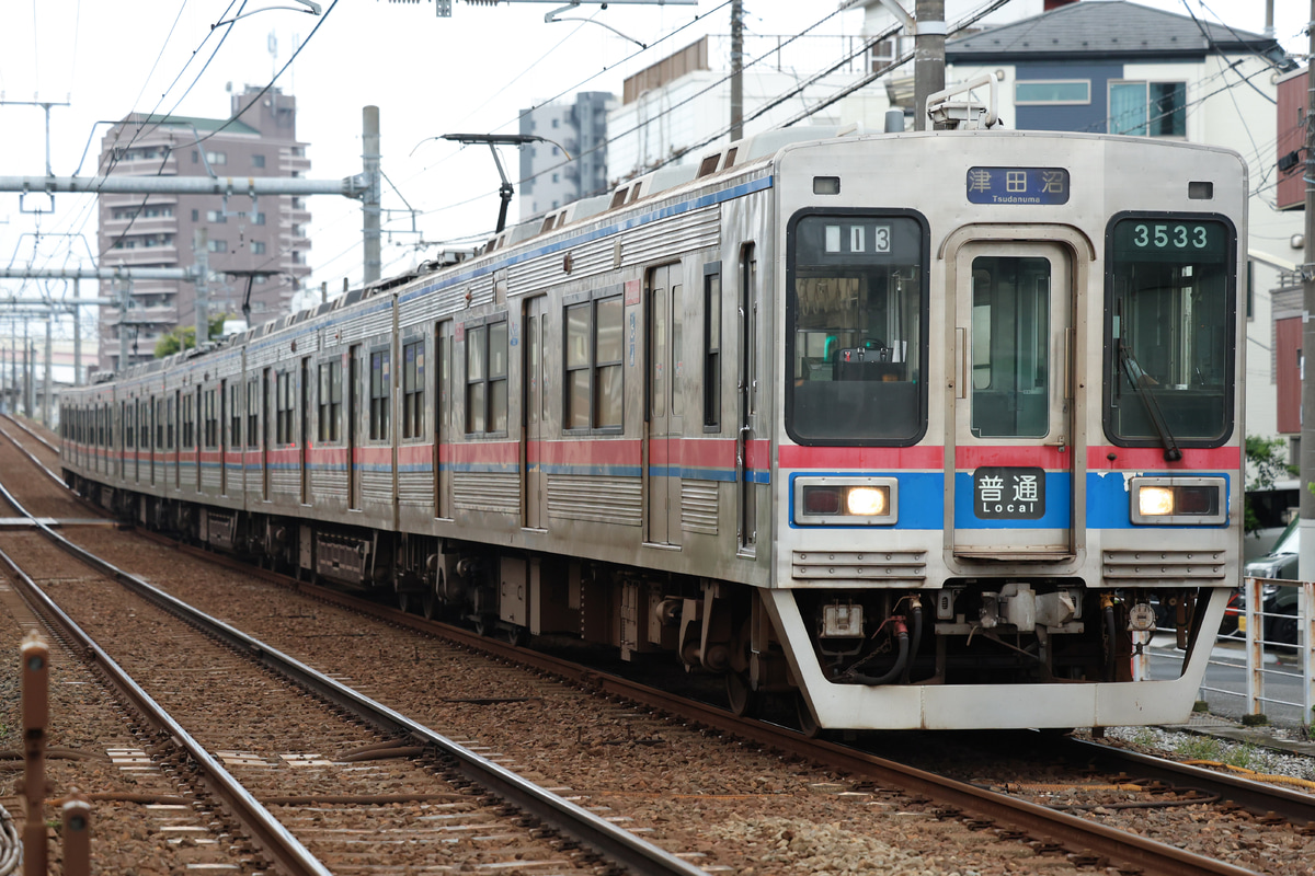 京成電鉄 宗吾車両基地 3500形 3536編成