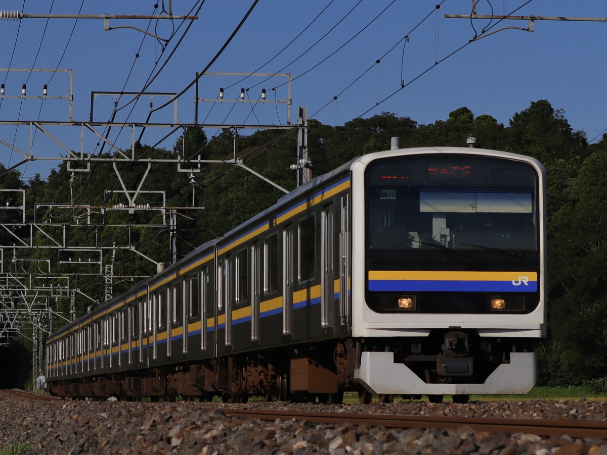 JR東日本  209系 マリC606編成