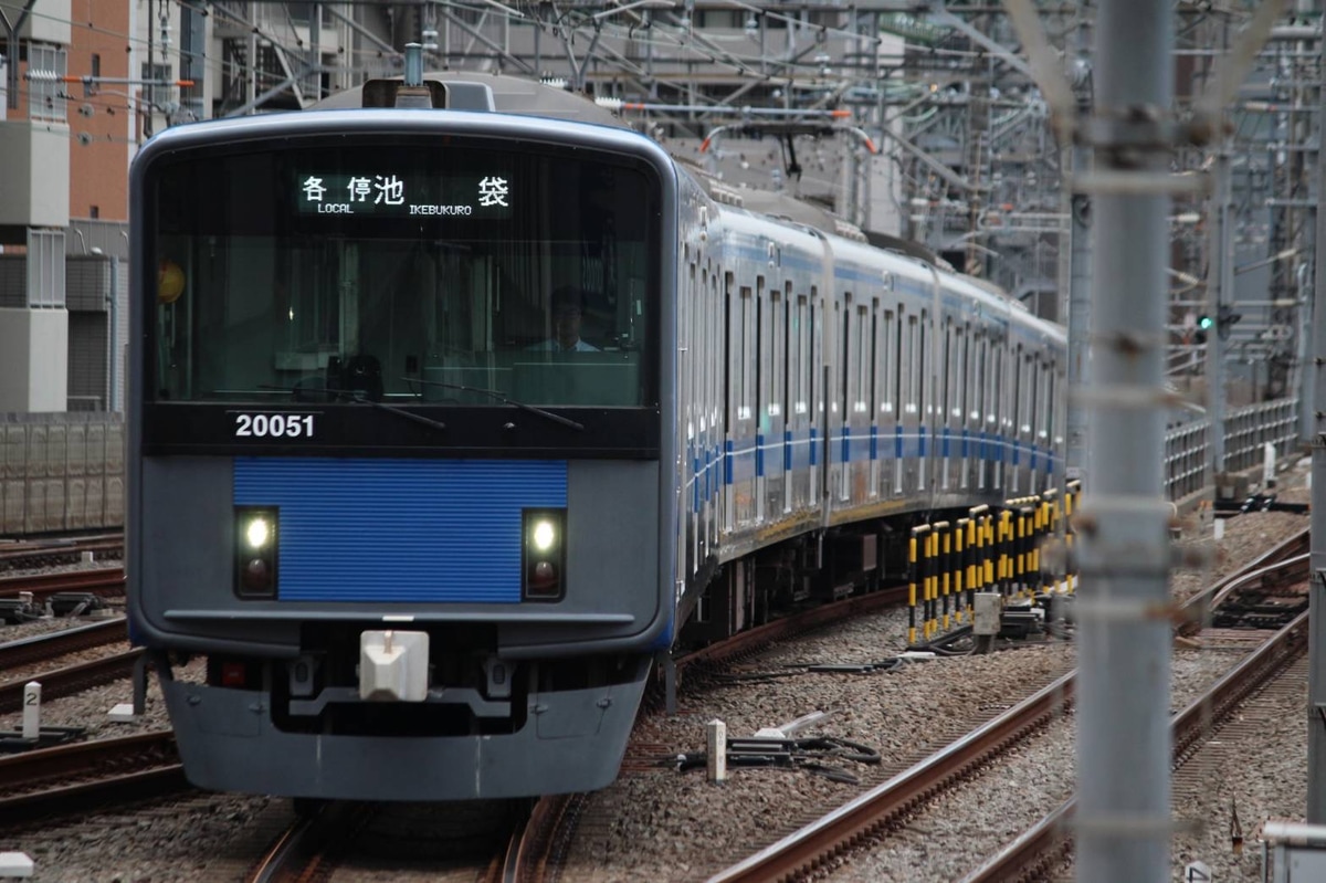 西武鉄道 武蔵丘車両基地 20000系 20151F