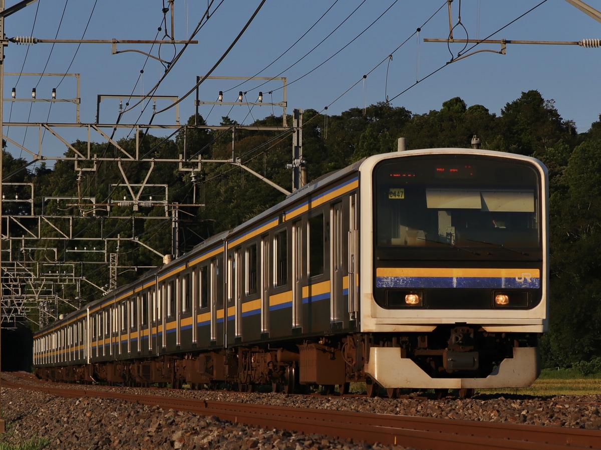 JR東日本  209系 マリC447編成