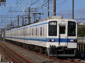 東武鉄道8000系8163Fを塚田～馬込沢間で撮影した画像