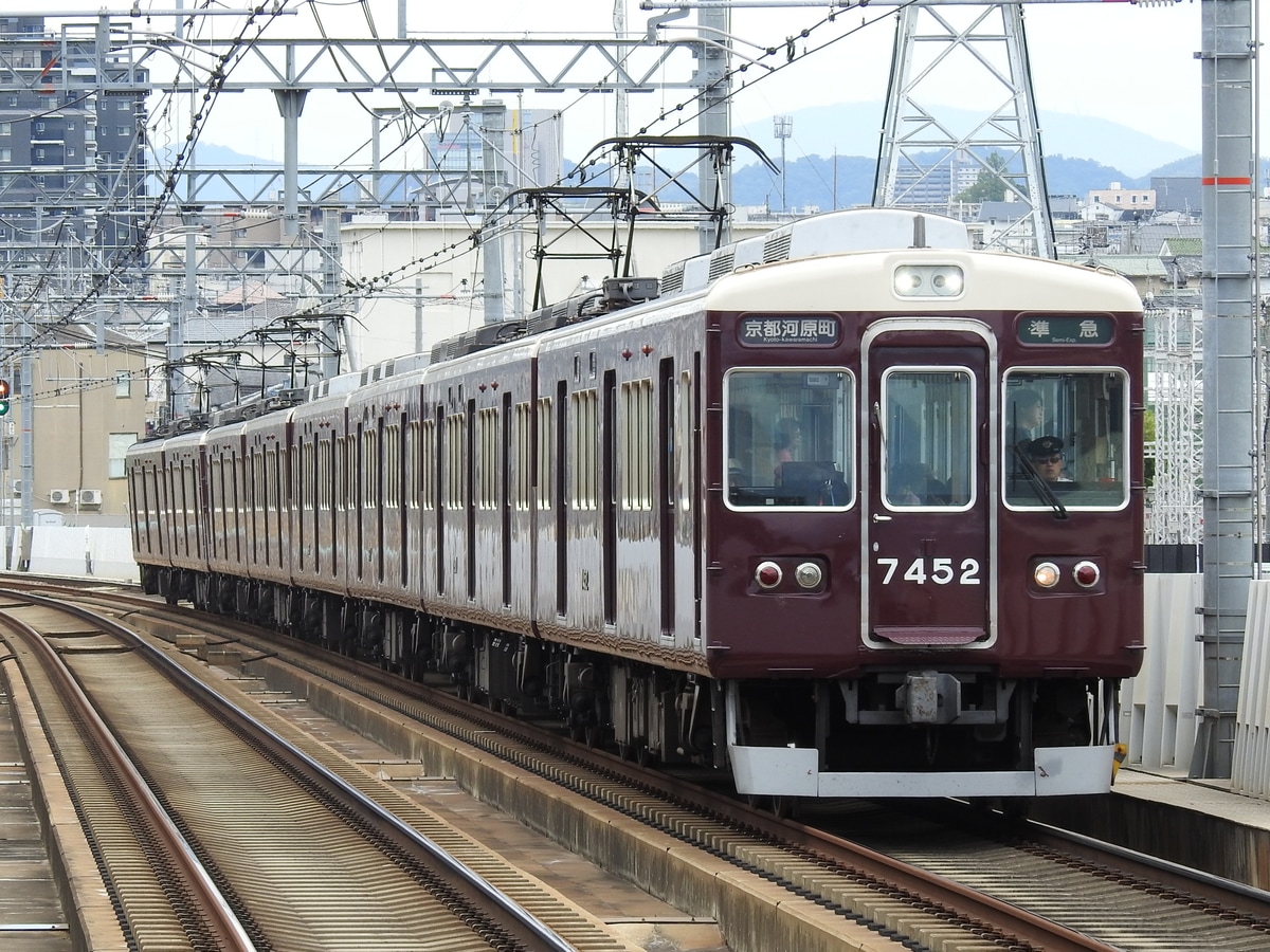 阪急電鉄 正雀車庫 7300系 7452F