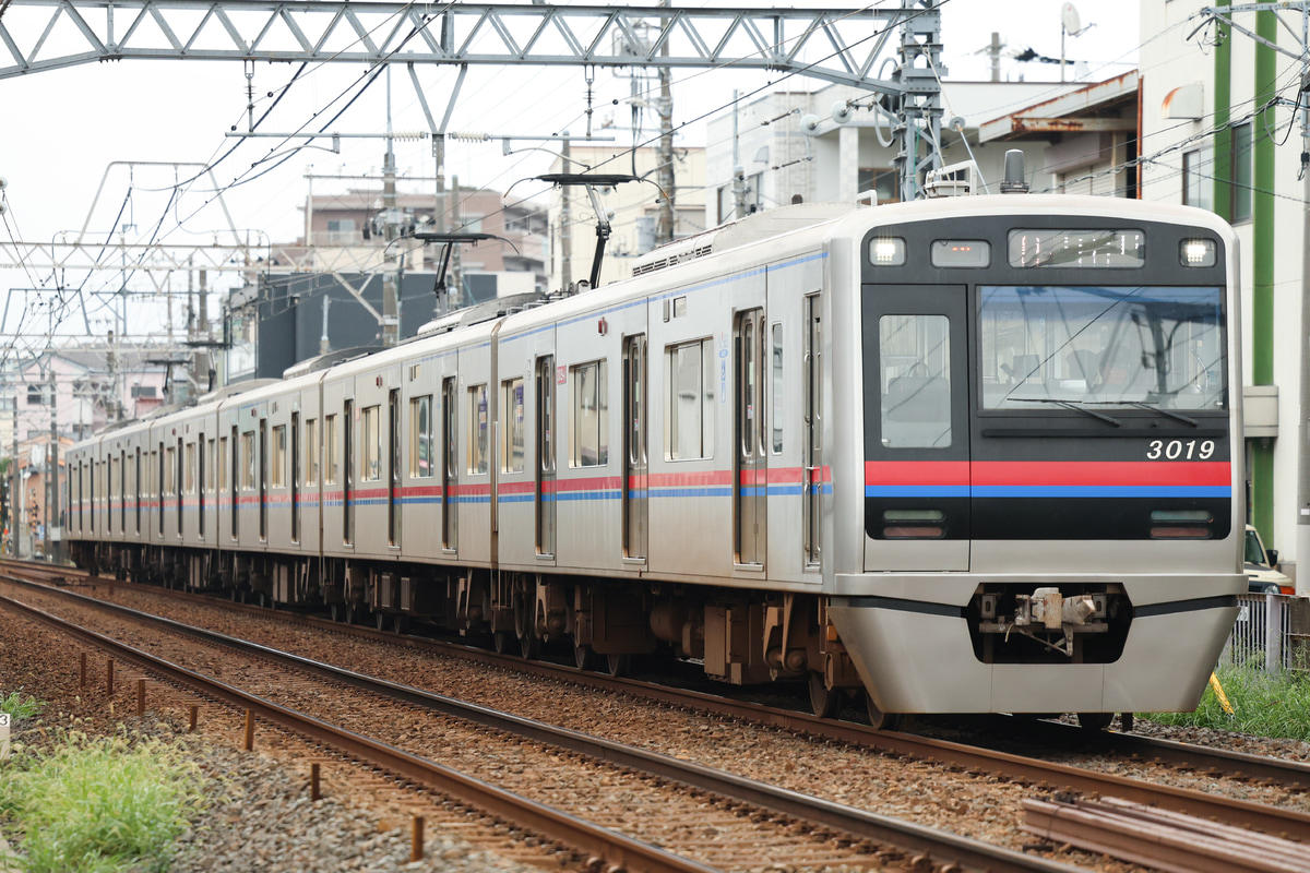 京成電鉄 宗吾車両基地 3000形 3019編成
