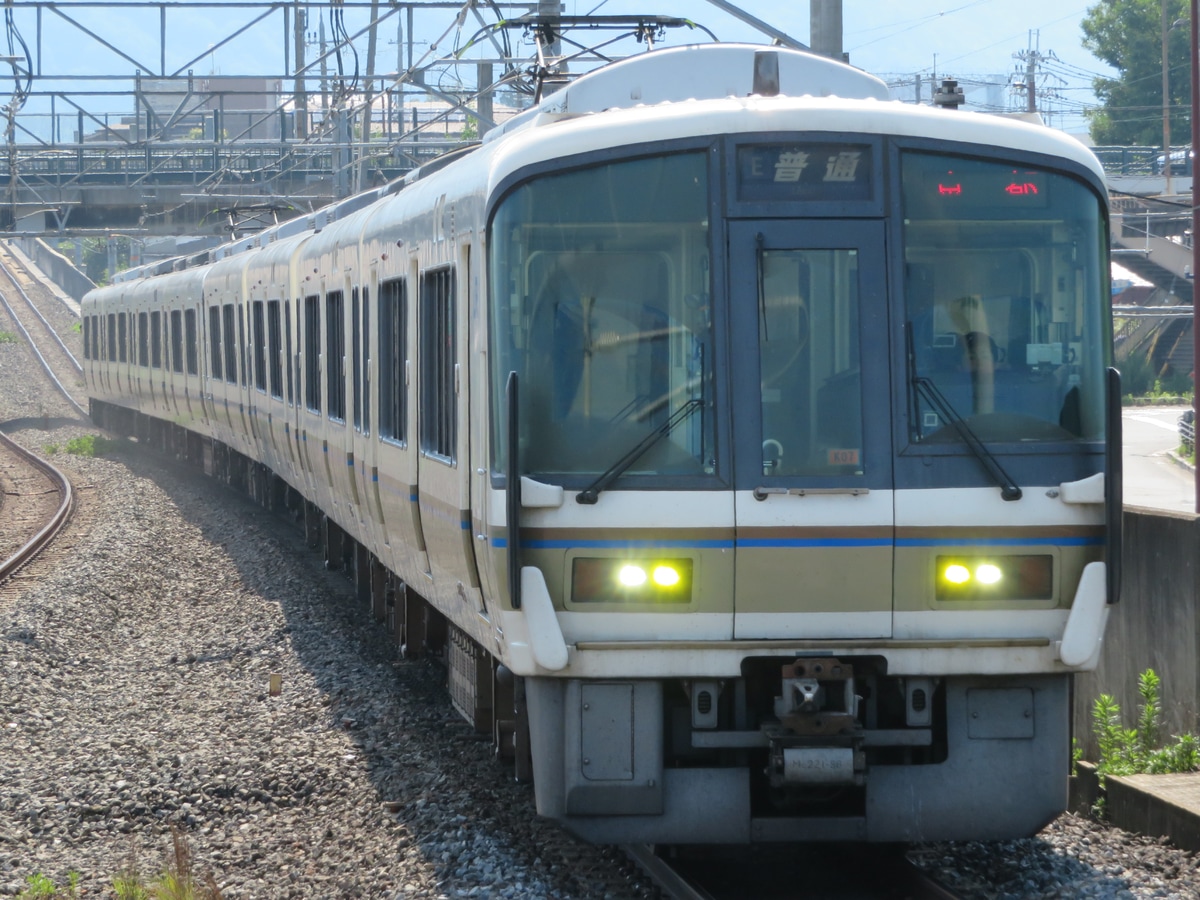 JR西日本 吹田総合車両所京都支所 221系 キトK07編成