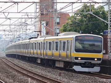 JR東日本E231系ミツB14編成を船橋駅で撮影した画像