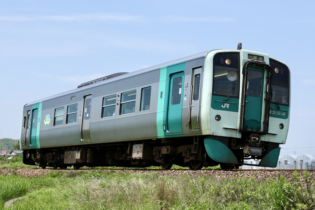 JR四国 徳島運転所 1500形 1554