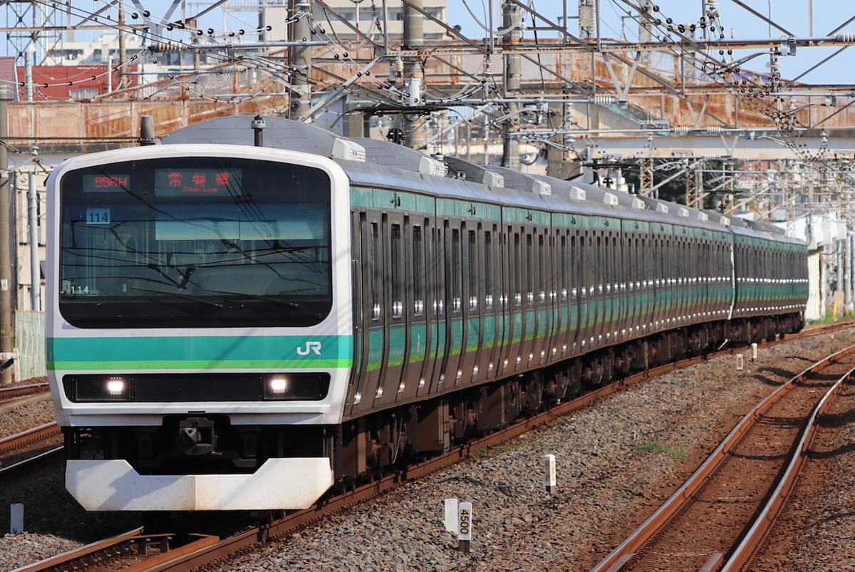 JR東日本  E231系 マト114編成