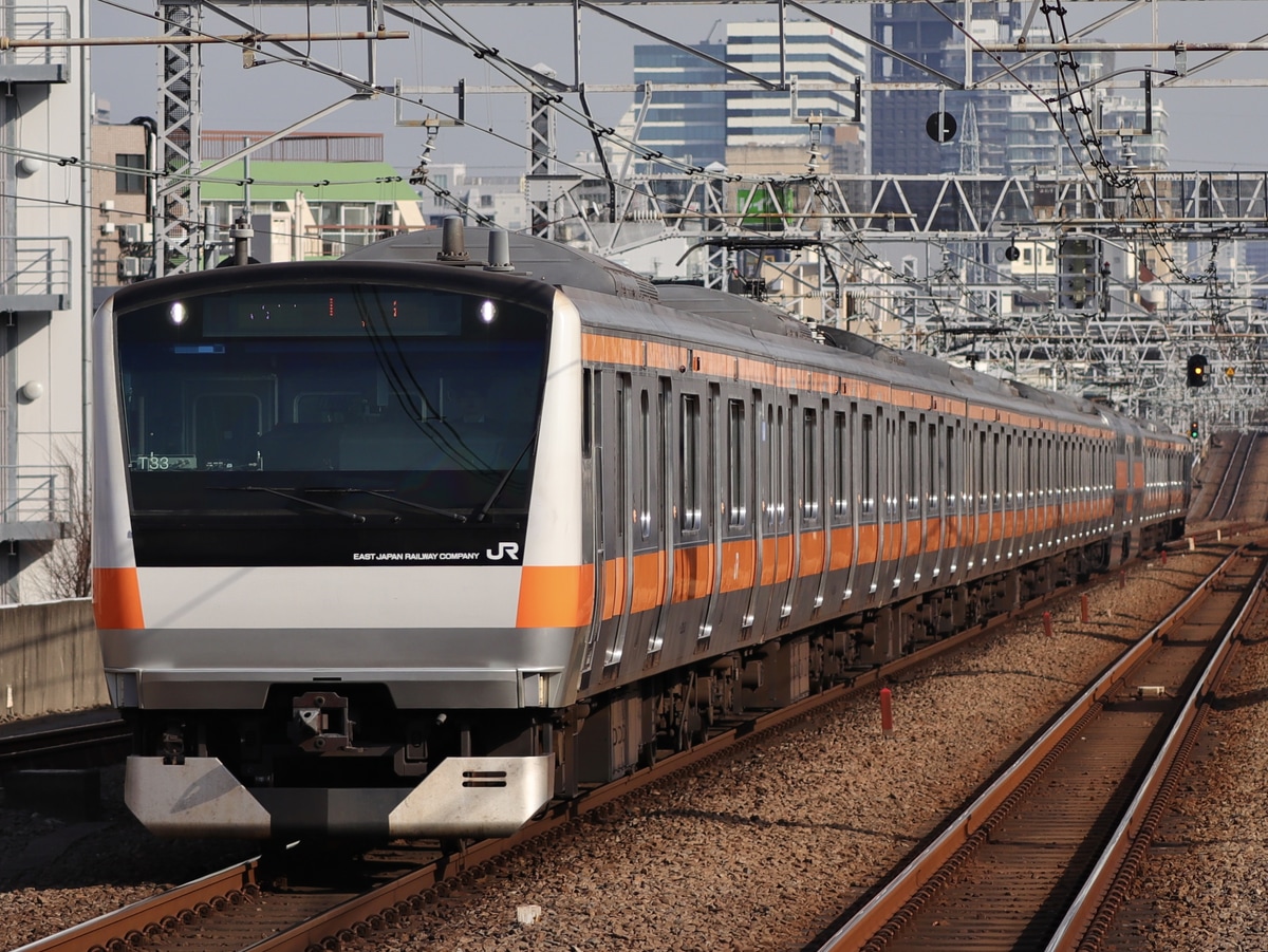JR東日本  E233系 トタT33編成