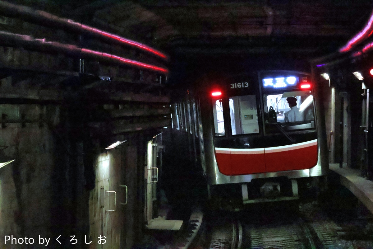大阪市高速電気軌道 中百舌鳥検車場 30000系 31613F