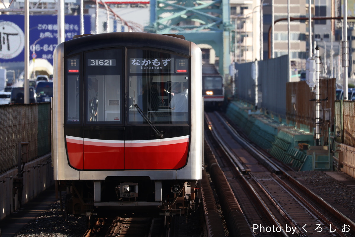 大阪市高速電気軌道 中百舌鳥検車場 30000系 31621F