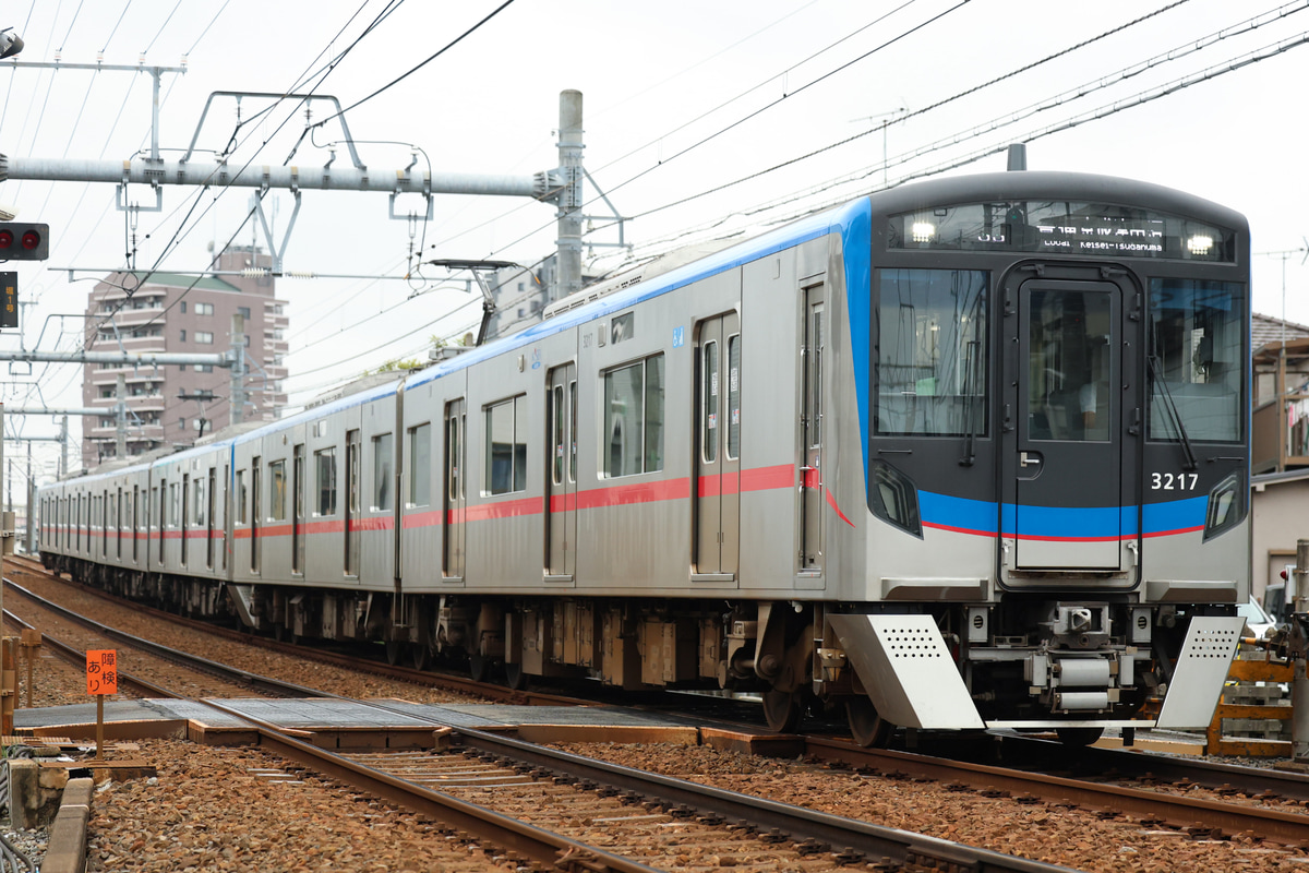 京成電鉄 宗吾車両基地 3200形 3216編成