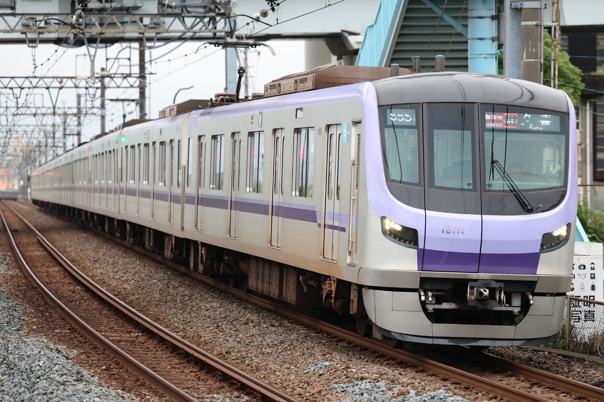 東京メトロ 鷺沼検車区 18000系 18111F