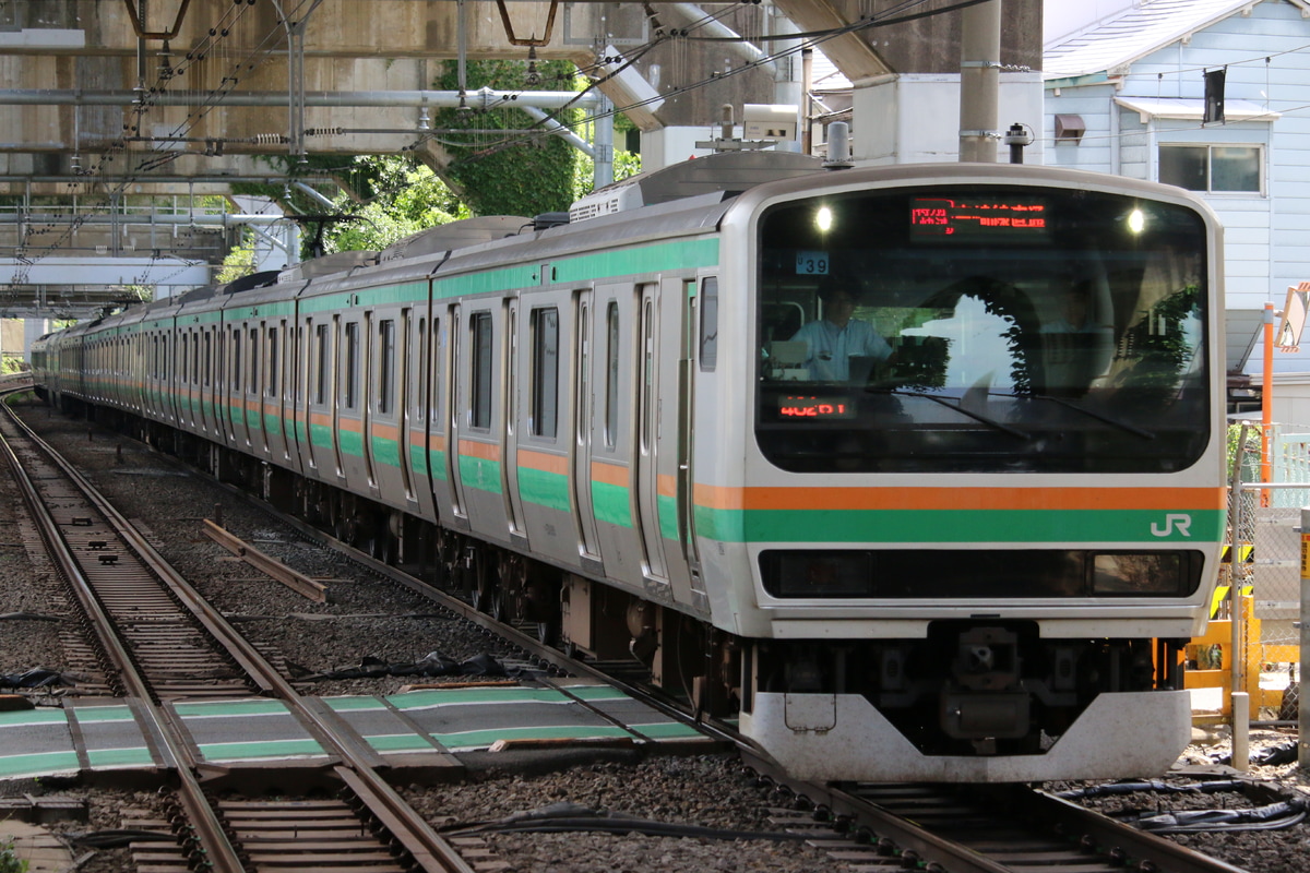 JR東日本 小山車両センター E231系 ヤマU39編成