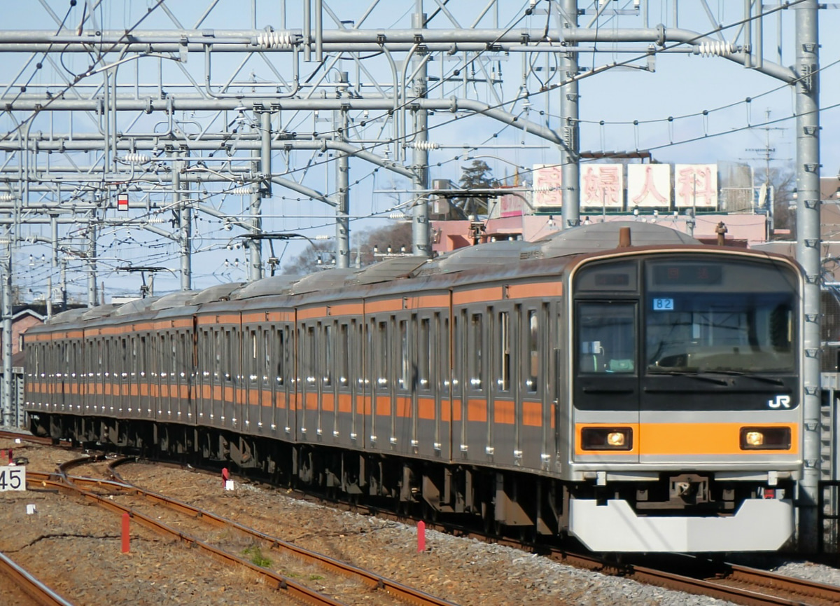 JR東日本  209系 トタ82編成