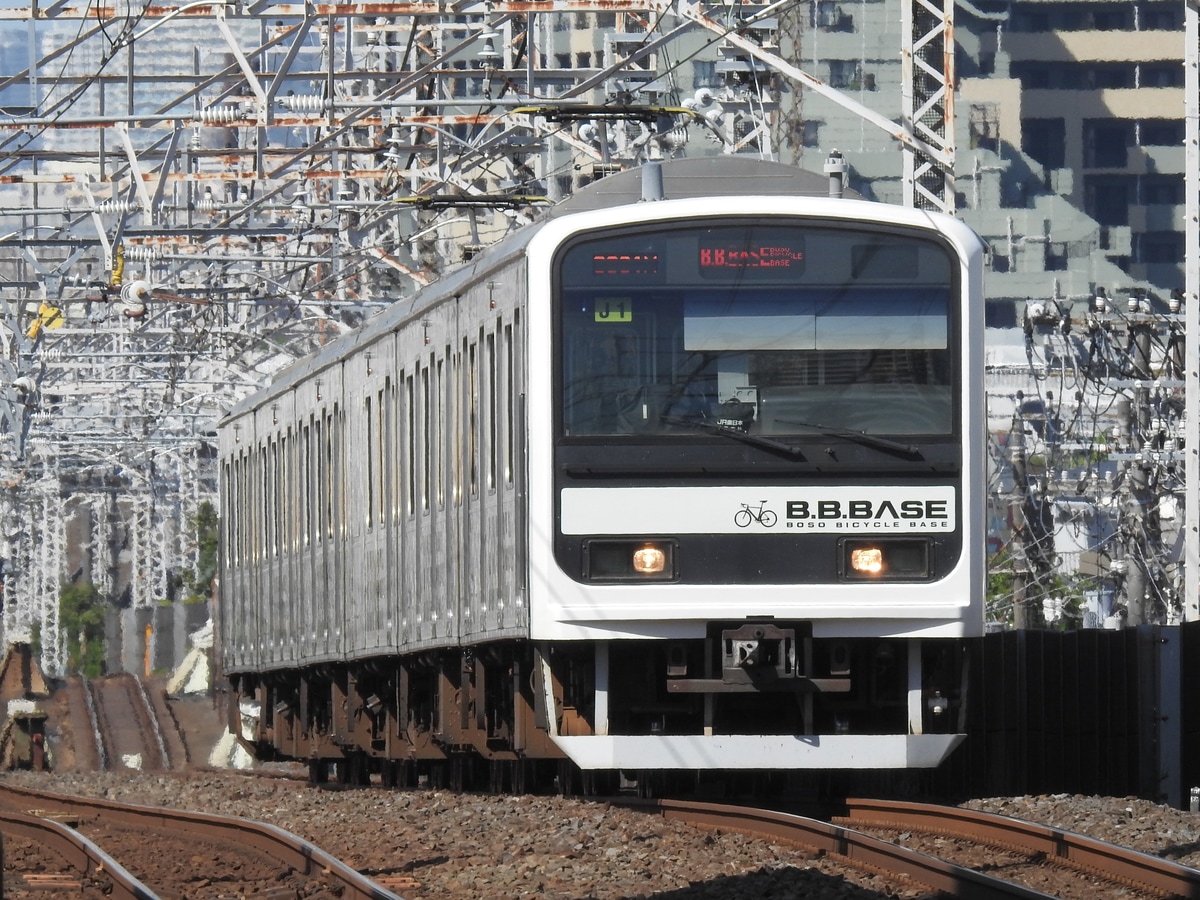 JR東日本 幕張車両センター 209系 J1編成